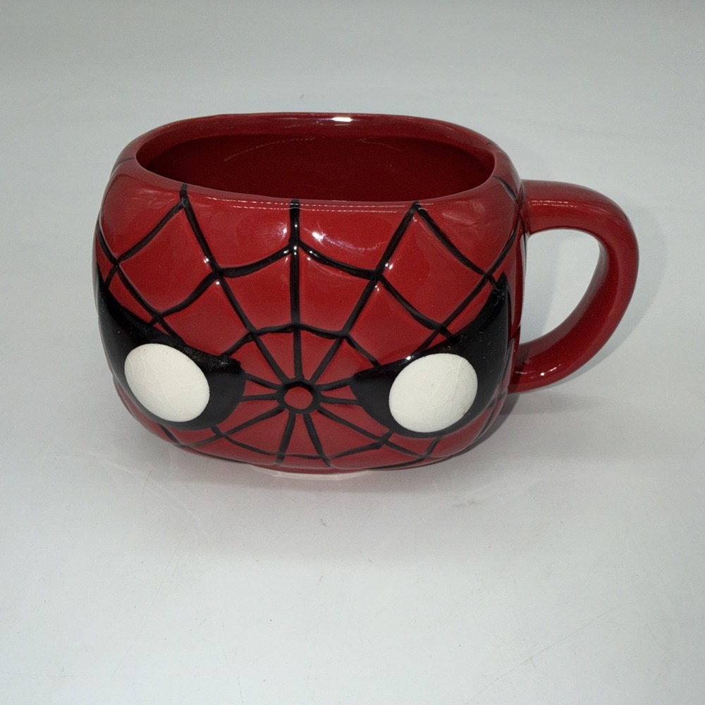 16 oz Funko Marvel Spiderman Ceramic Coffee Mug Cup Handle Kitchen Decor